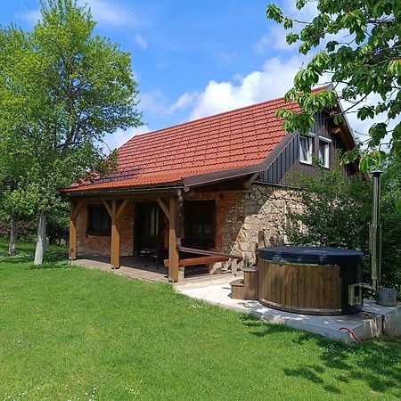 Holiday Home "Sleme" With Jacuzzi, Big Garden And Arbor With Fireplace Skrad エクステリア 写真