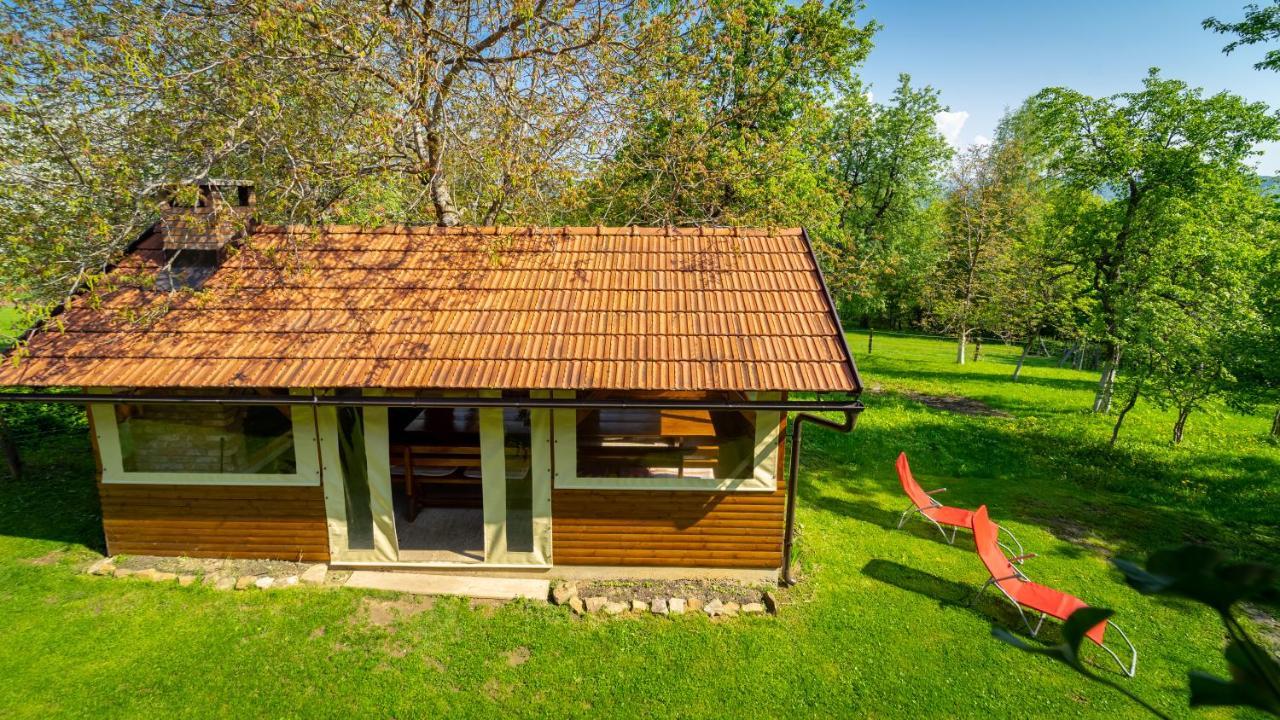 Holiday Home "Sleme" With Jacuzzi, Big Garden And Arbor With Fireplace Skrad エクステリア 写真